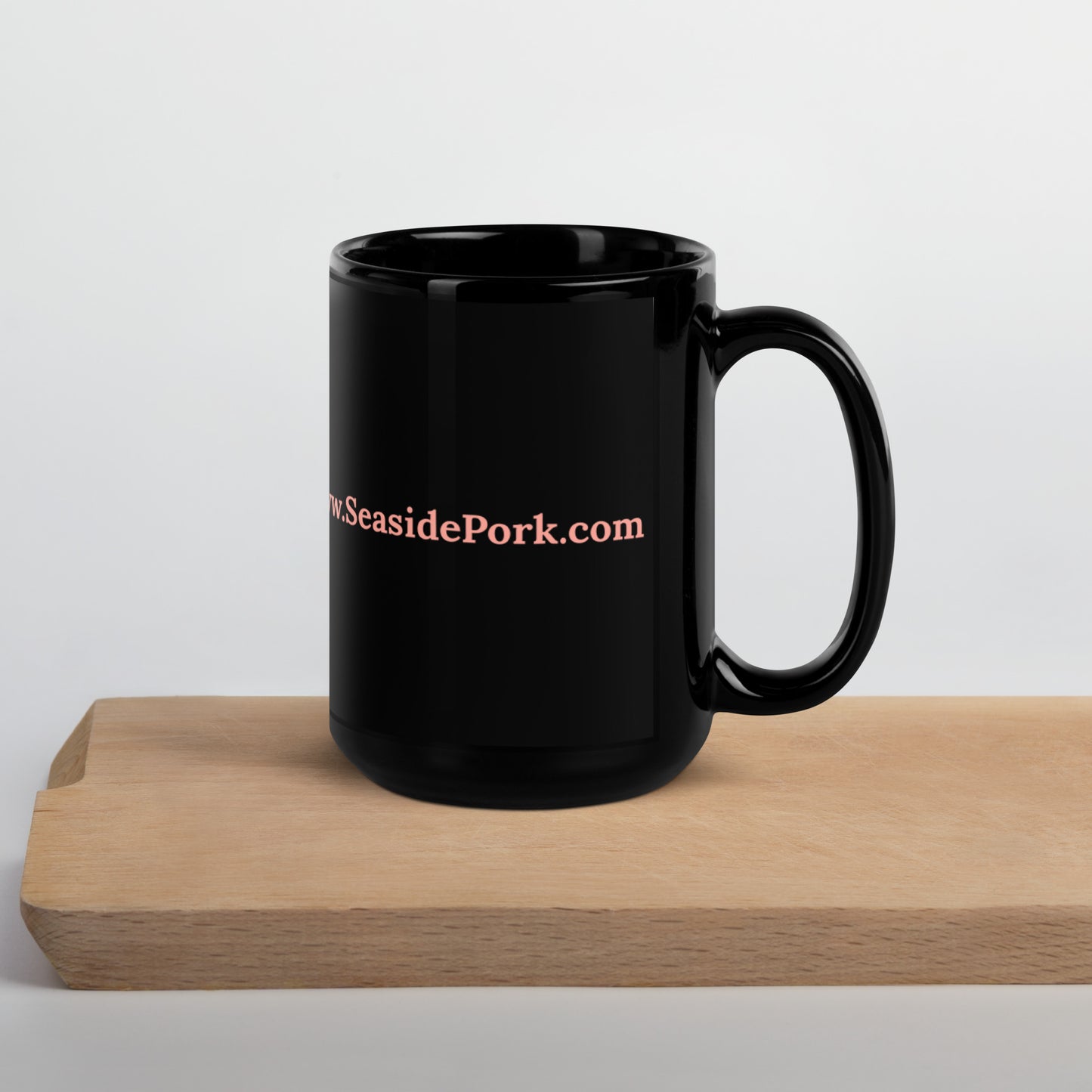 Black Glossy Mug